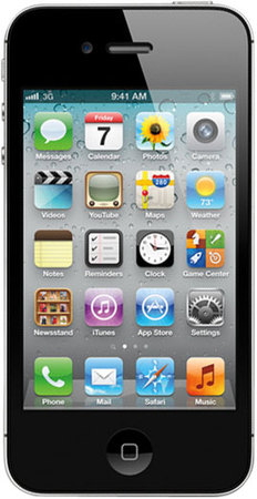 Смартфон APPLE iPhone 4S 16GB Black - Нижнекамск